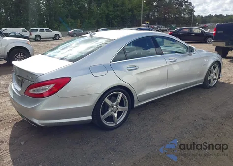2012 Mercedes-Benz Cls 550 4Matic z USA, uszkodzony, nr VIN WDDLJ9BB5CA053181